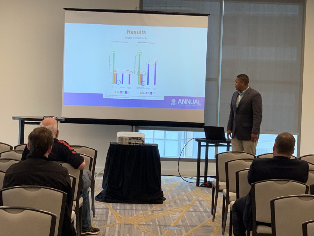 At the IISE Annual Conference, Seattle, May 2022